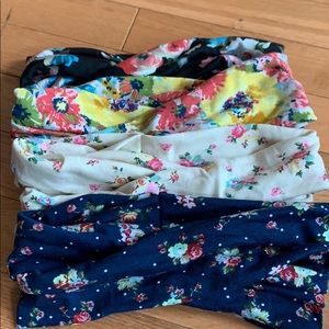 Patterned Headbands (can wear many ways)